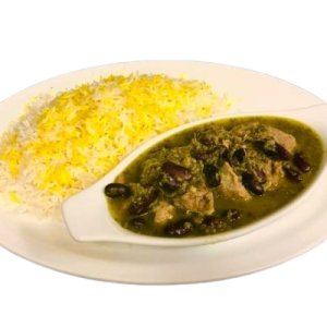 3 Qormeh Sabzi with Lamb Yakhni